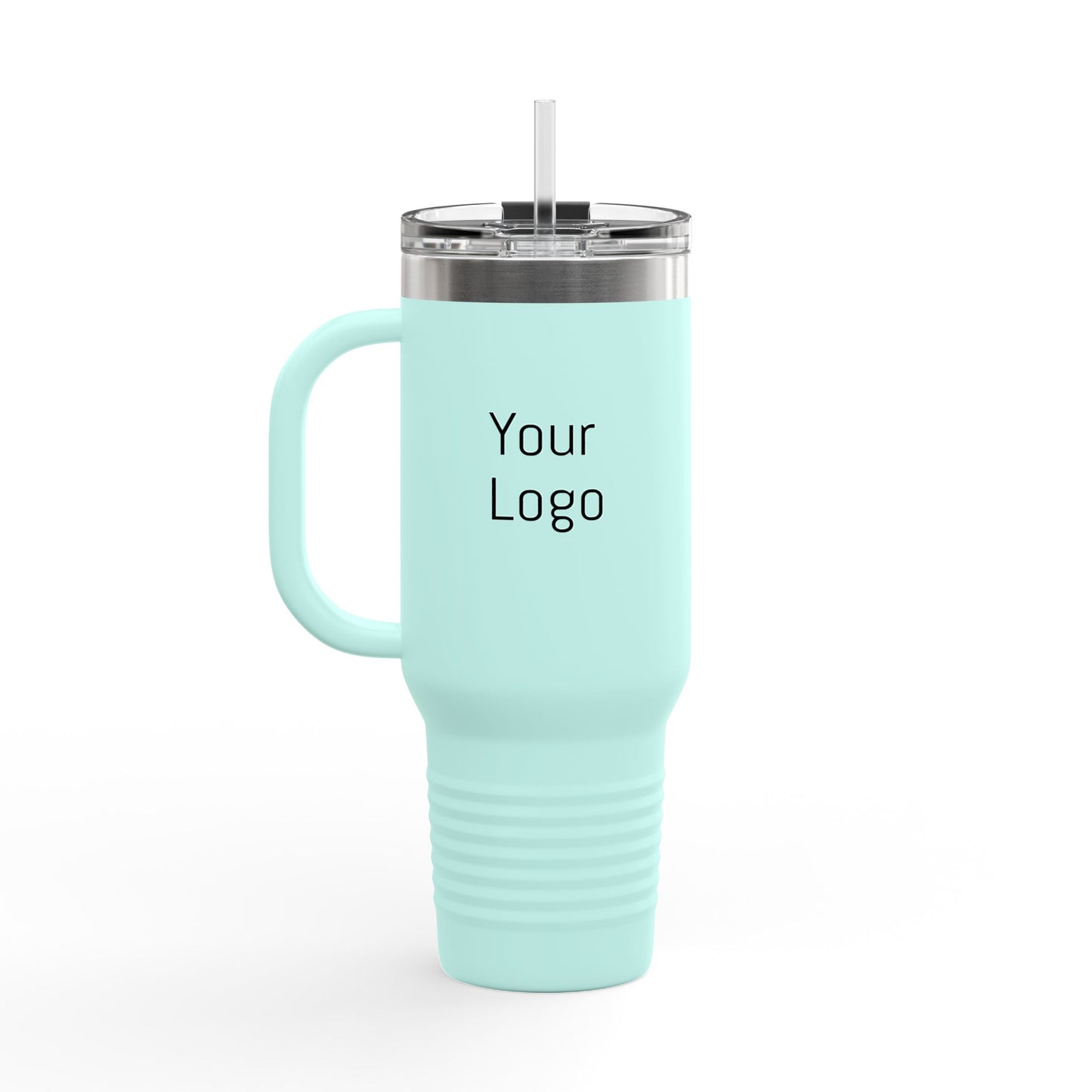 Custom Insulated Travel Mug - 40oz with Your Logo