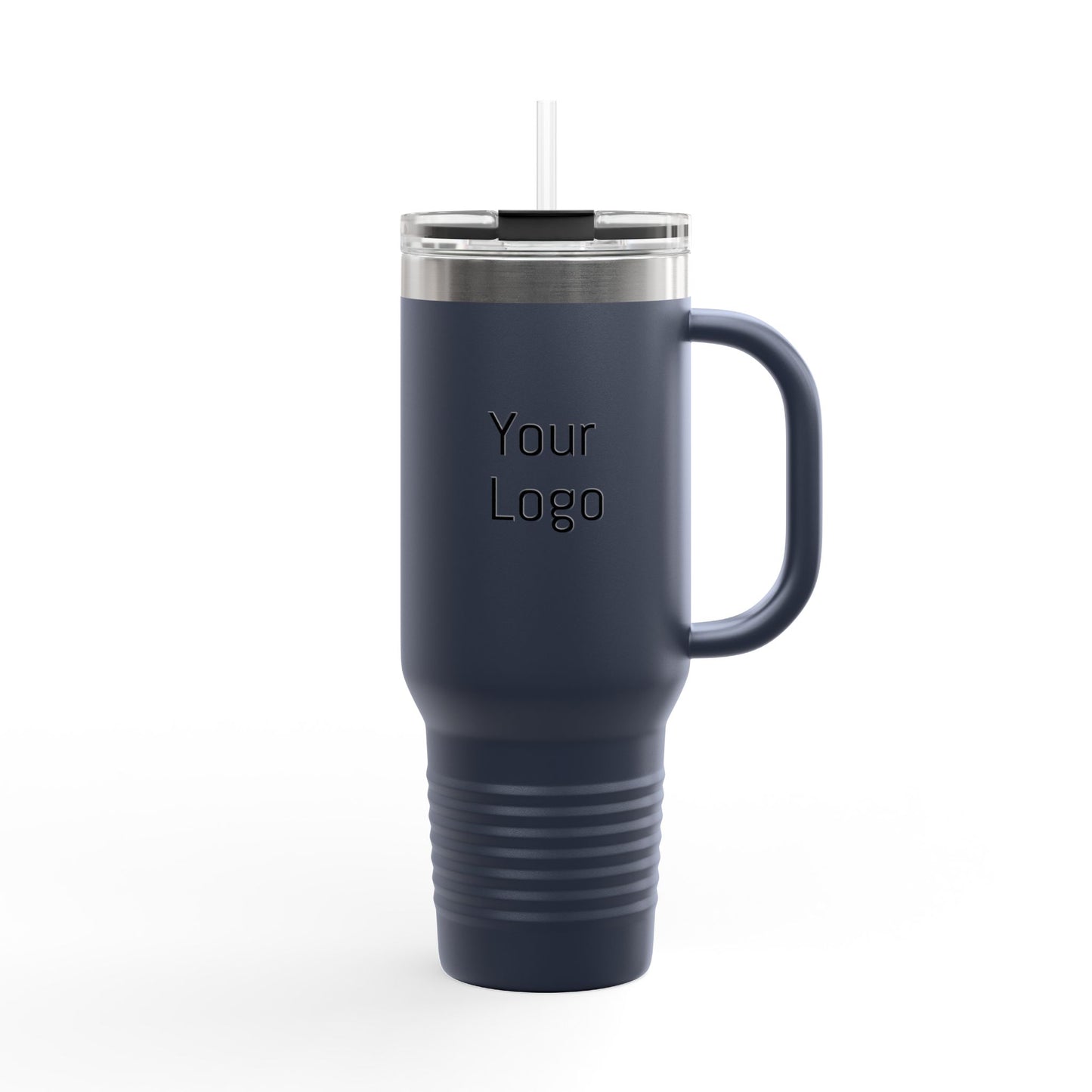 Custom Insulated Travel Mug - 40oz with Your Logo