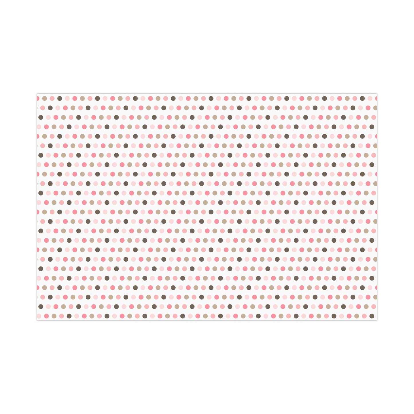 Multi-Color Polka Dot Gift Wrap Papers