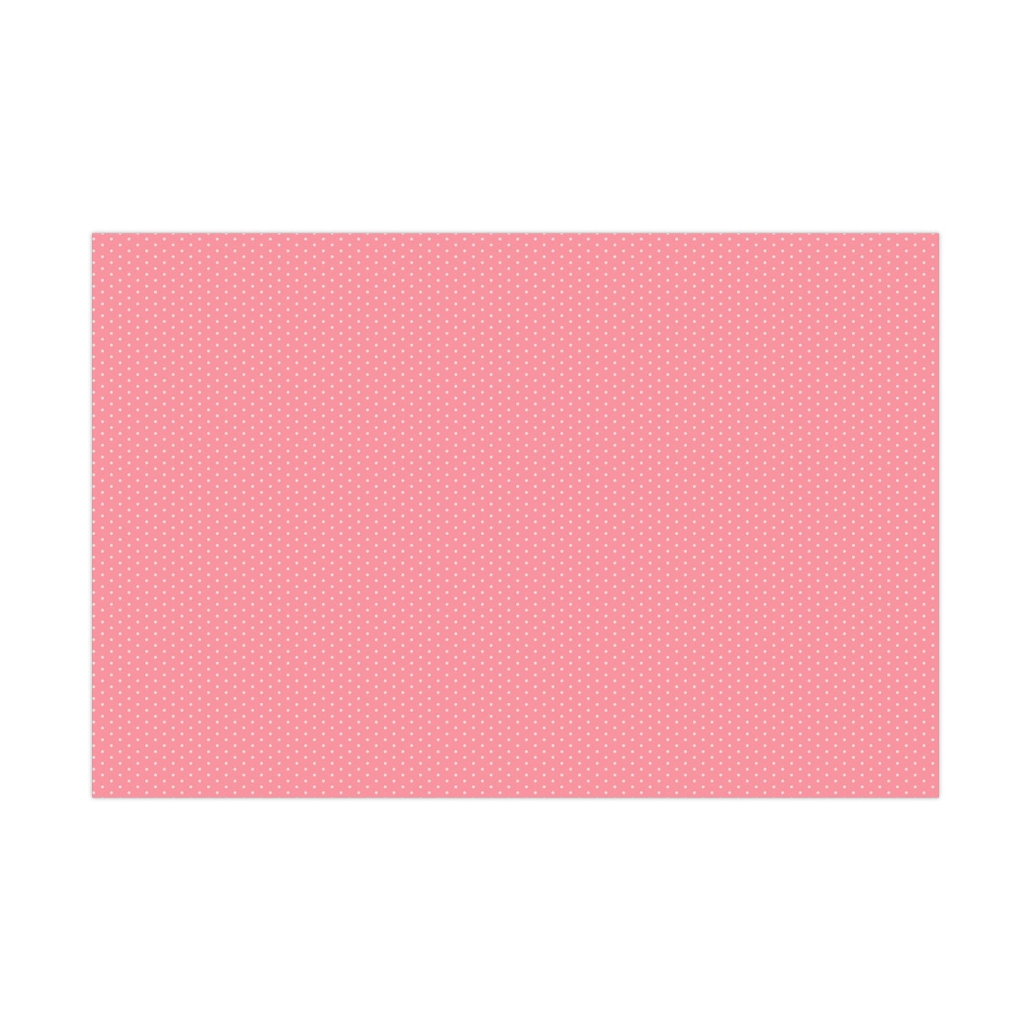 Pink Polka Dot Baby Shower Gift Wrap Papers