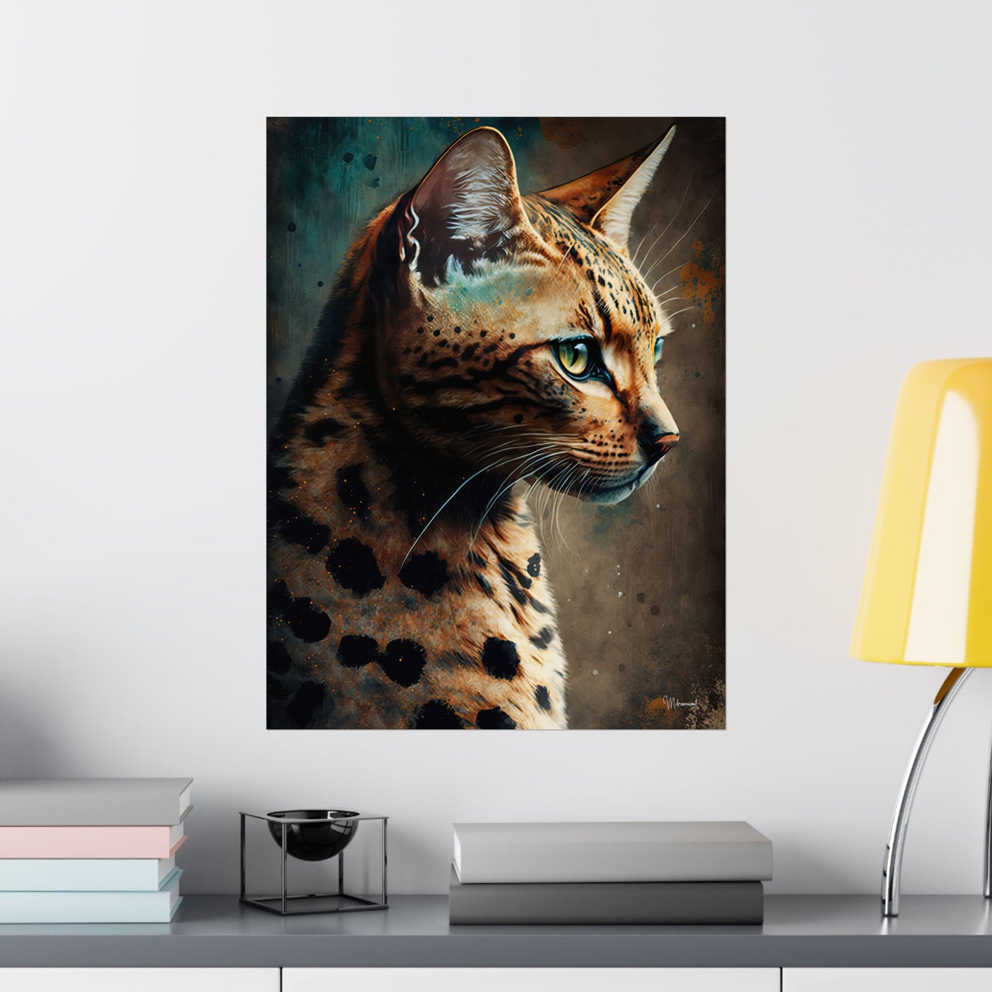 Bengal Cat Premium Matte Vertical Posters