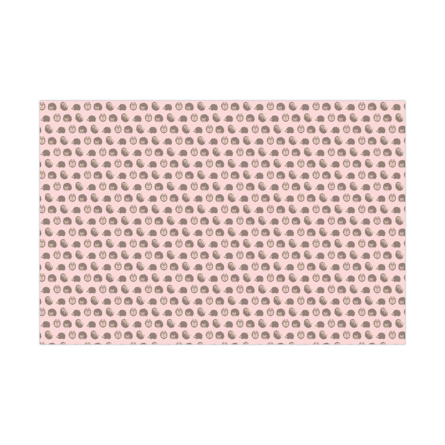 Hedge Hog Baby Shower Gift Wrap Papers