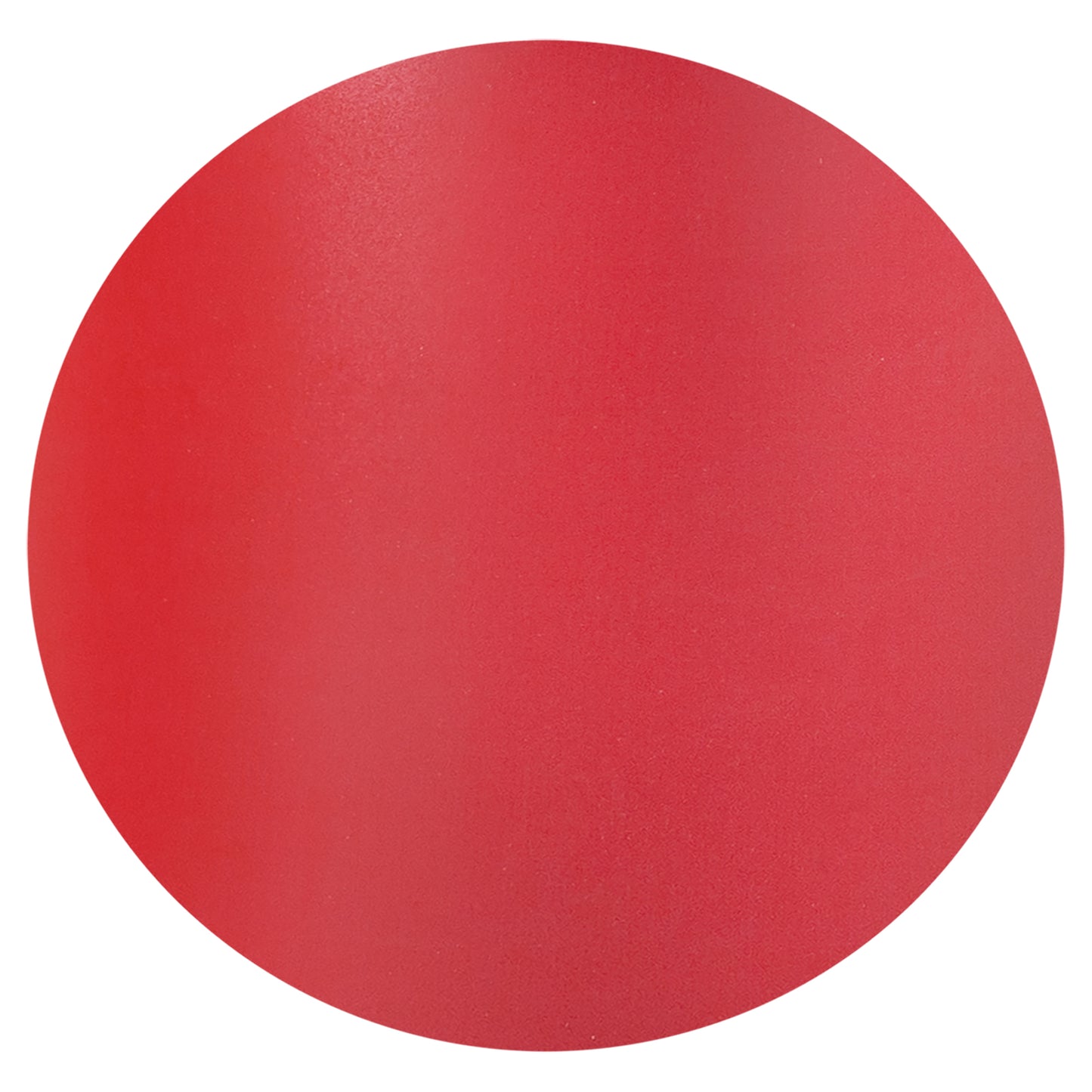 Personalized Laser Engraved Round Red/White Silicone Coaster