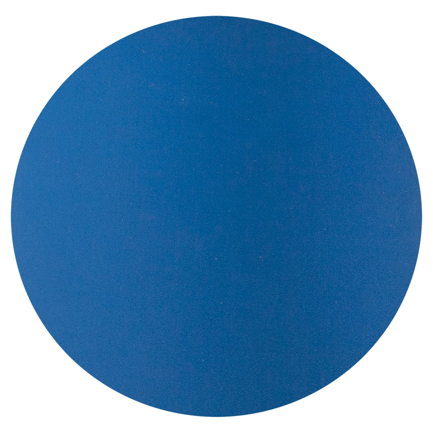 Personalized Laser Engraved Round Blue/White Silicone Coaster
