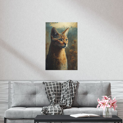 Chausie Cat Premium Matte Vertical Posters