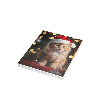 Santa's Here Christmas Greeting Cards (1, 10, 30, and 50pcs)