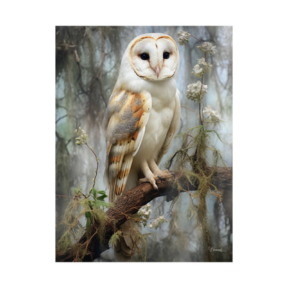 Florida Barn Owl Premium Matte Vertical Posters