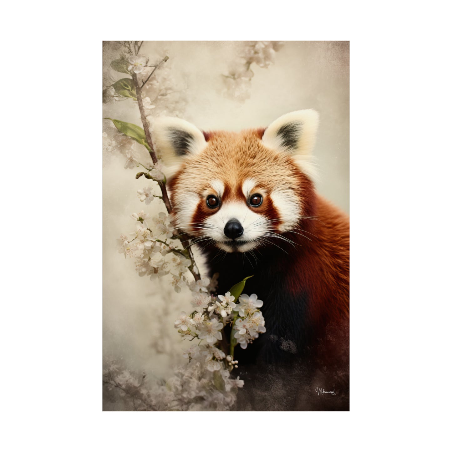 Red Panda Premium Matte Vertical Posters