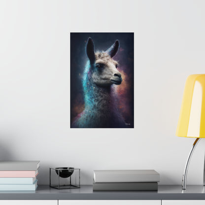 Llama Premium Matte Vertical Posters