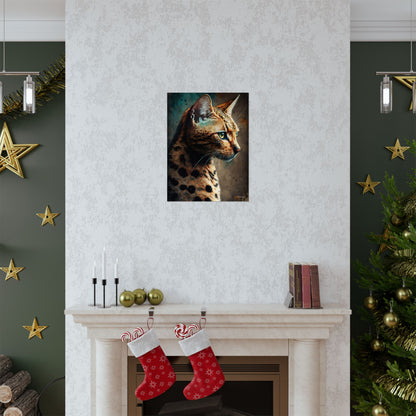 Bengal Cat Premium Matte Vertical Posters