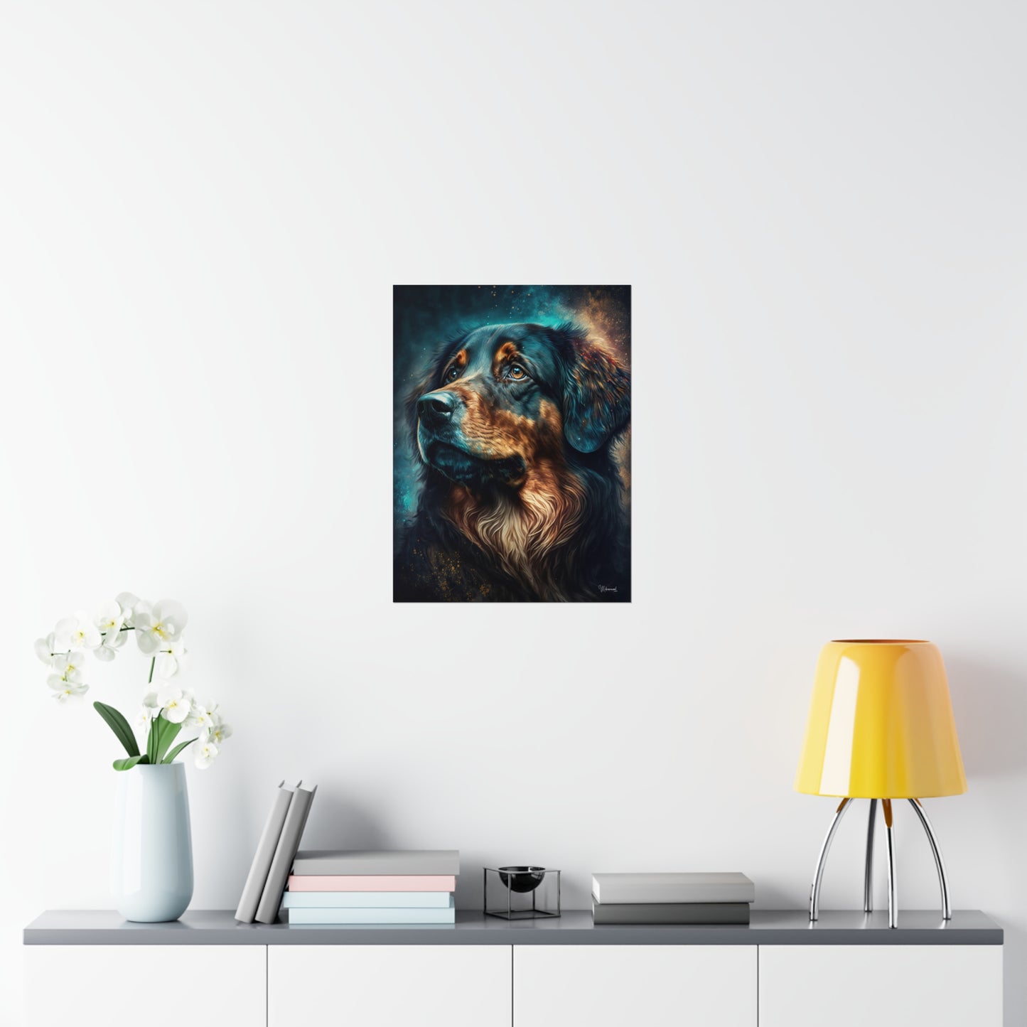 Hovawart Hund Dog Premium Matte Vertical Posters