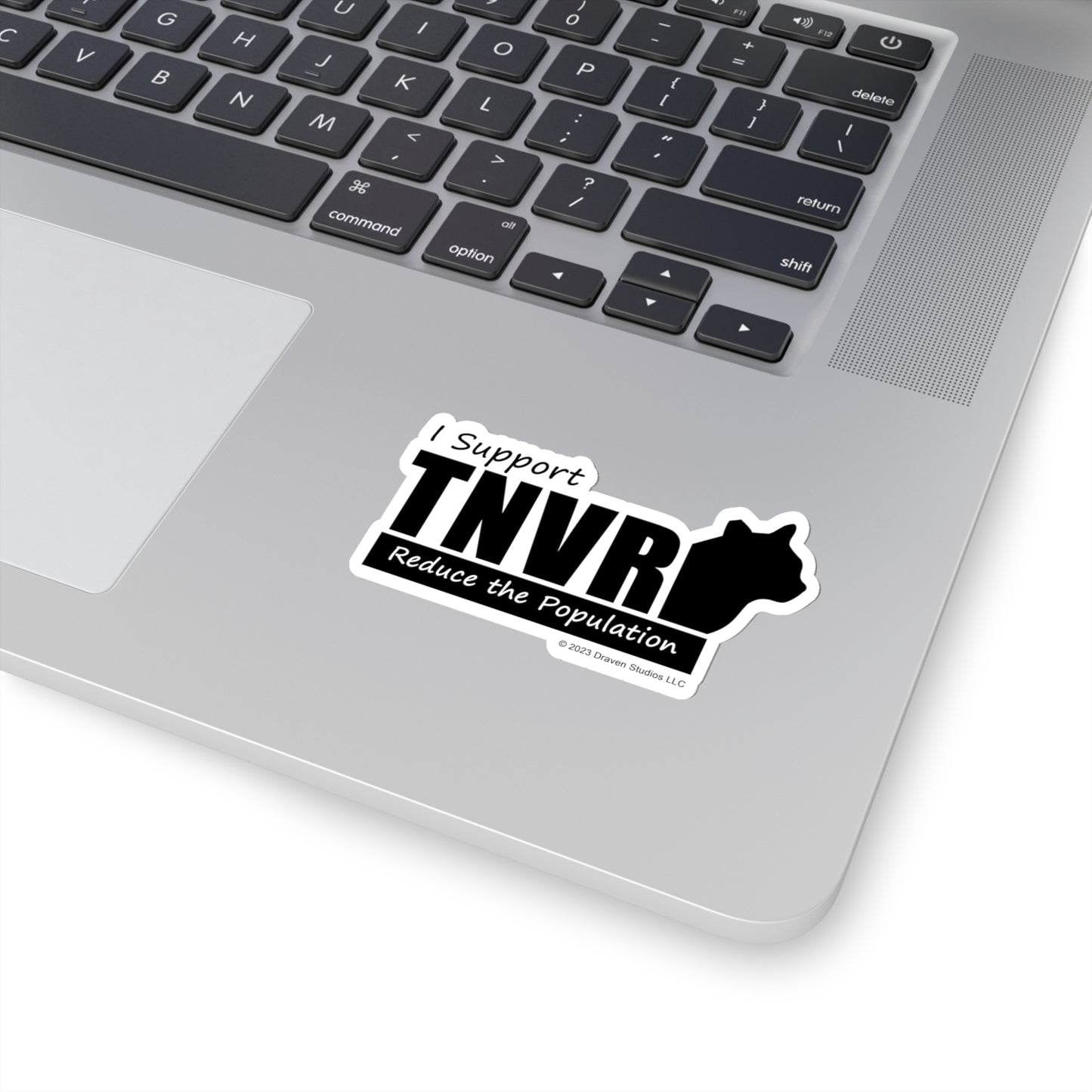 I support TNVR Kiss-Cut Stickers