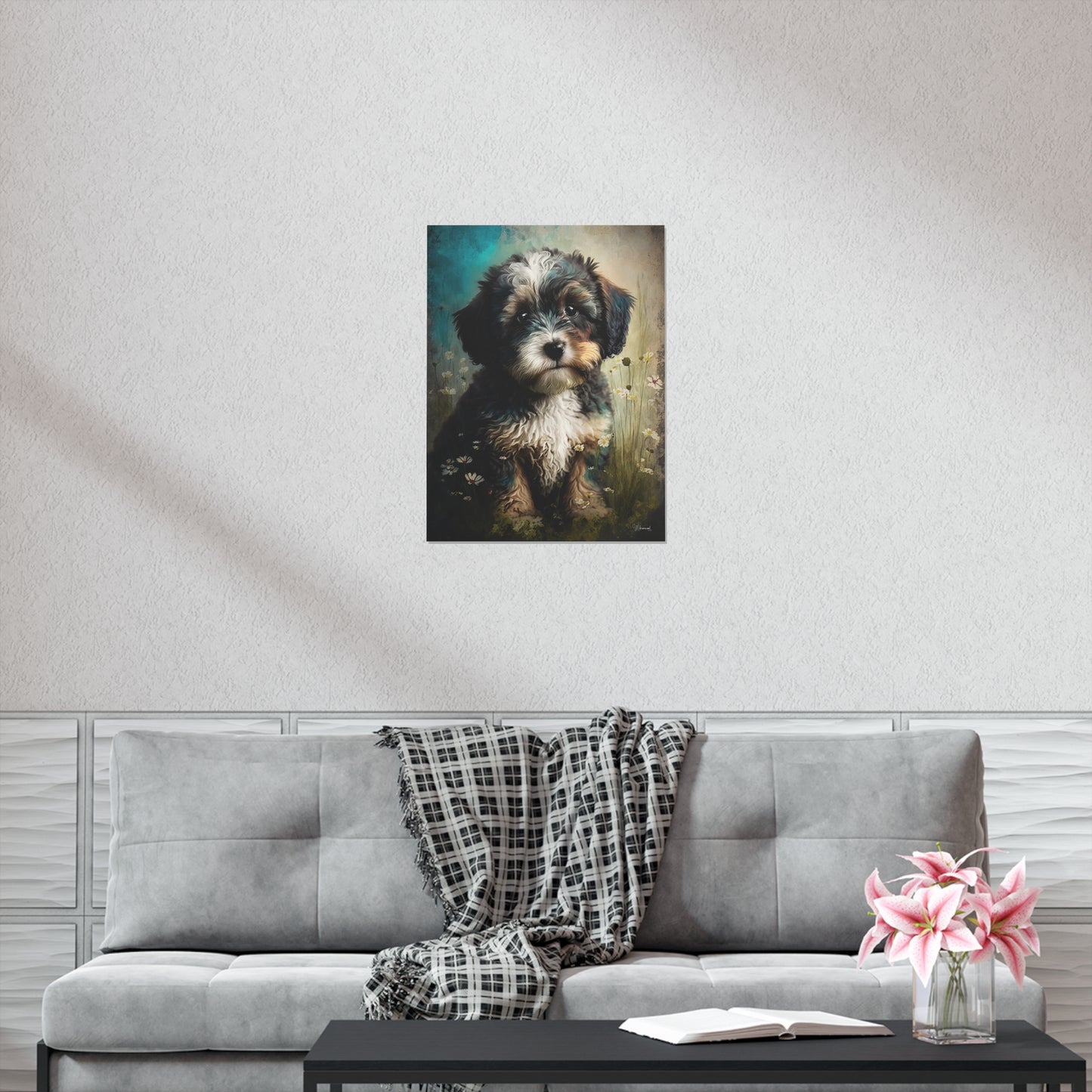 Havanese Puppy Premium Matte Vertical Posters