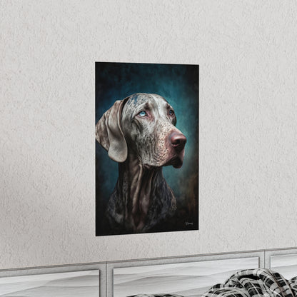 Weimaraner Dog Premium Matte Vertical Posters