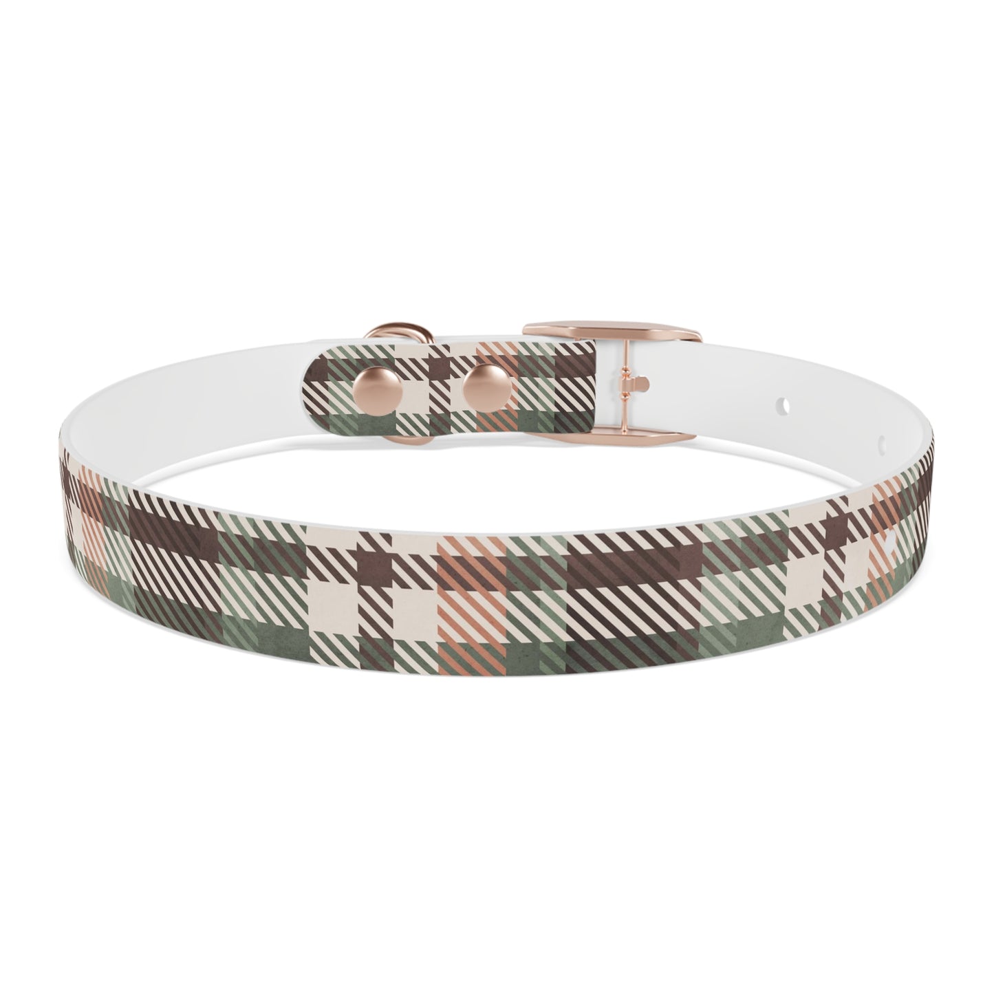 Sassy Pet's Aspen Plaid Dog Collar