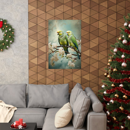 Parrot Premium Matte Vertical Posters