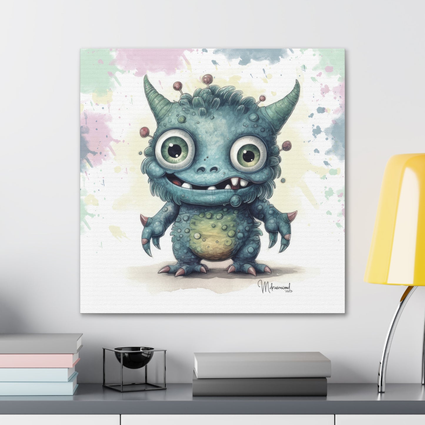 Baby Monster's Series - Matt Canvas Gallery Wraps