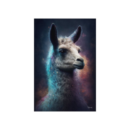 Llama Premium Matte Vertical Posters