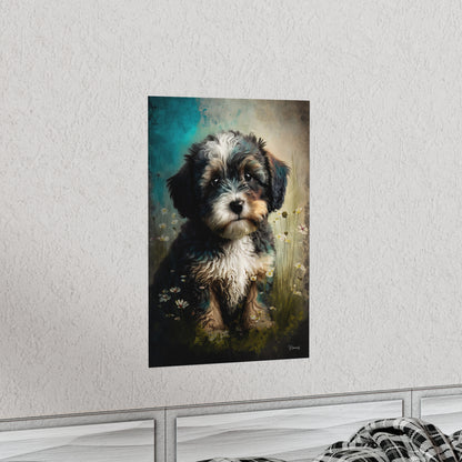 Havanese Puppy Premium Matte Vertical Posters