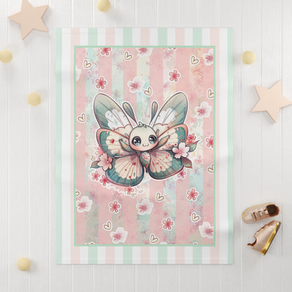 Enchanting Butterfly Series Soft Fleece Baby Blanket