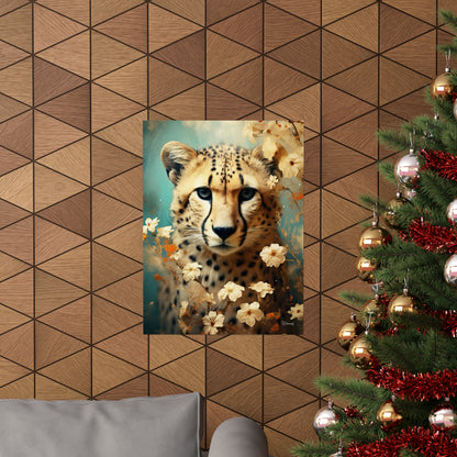 Cheetah Premium Matte Vertical Posters