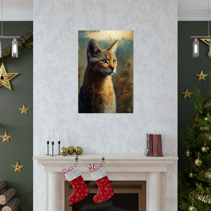 Chausie Cat Premium Matte Vertical Posters