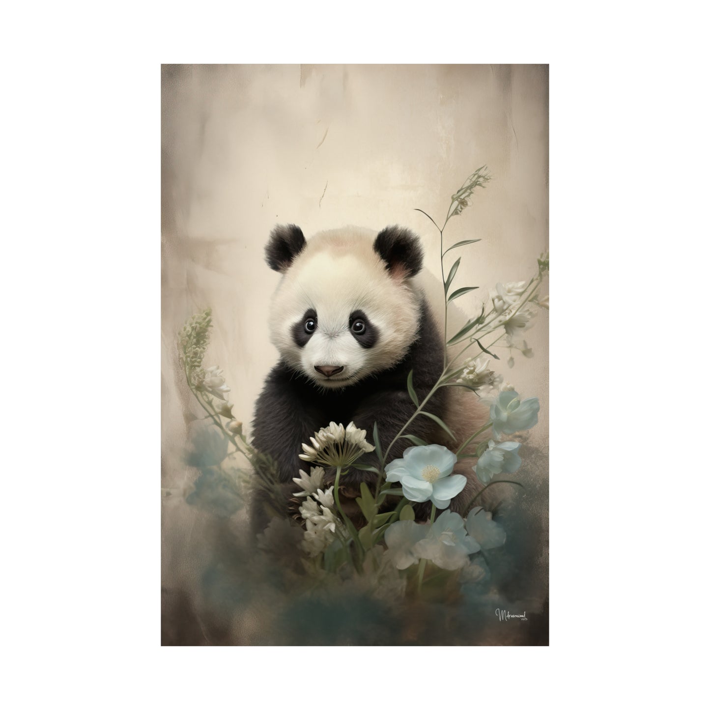 Panda Premium Matte Vertical Posters