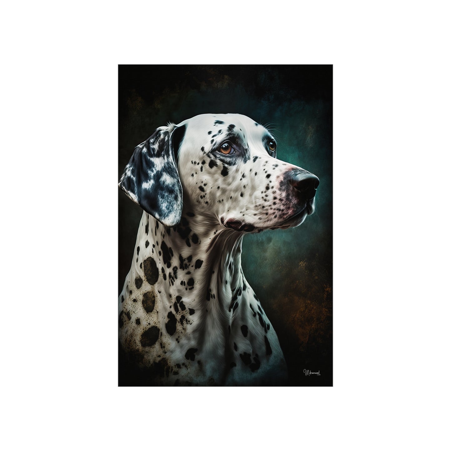 Dalmatian Dog Premium Matte Vertical Posters