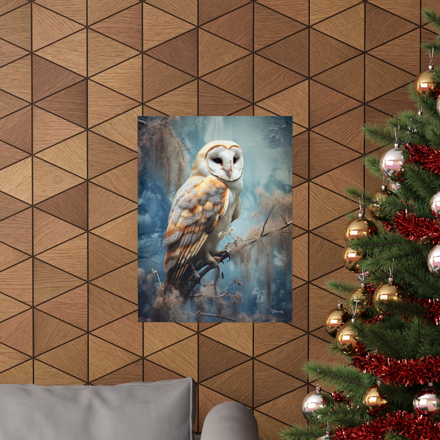 Florida Barn Owl Premium Matte Vertical Posters