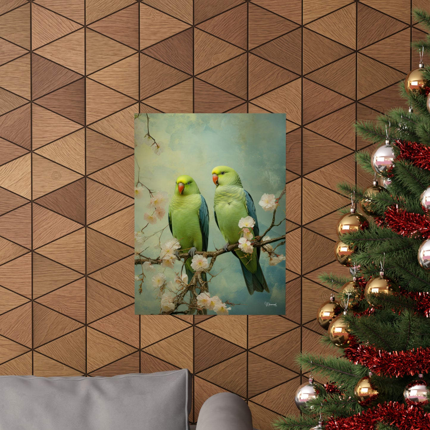 Parrot Premium Matte Vertical Posters