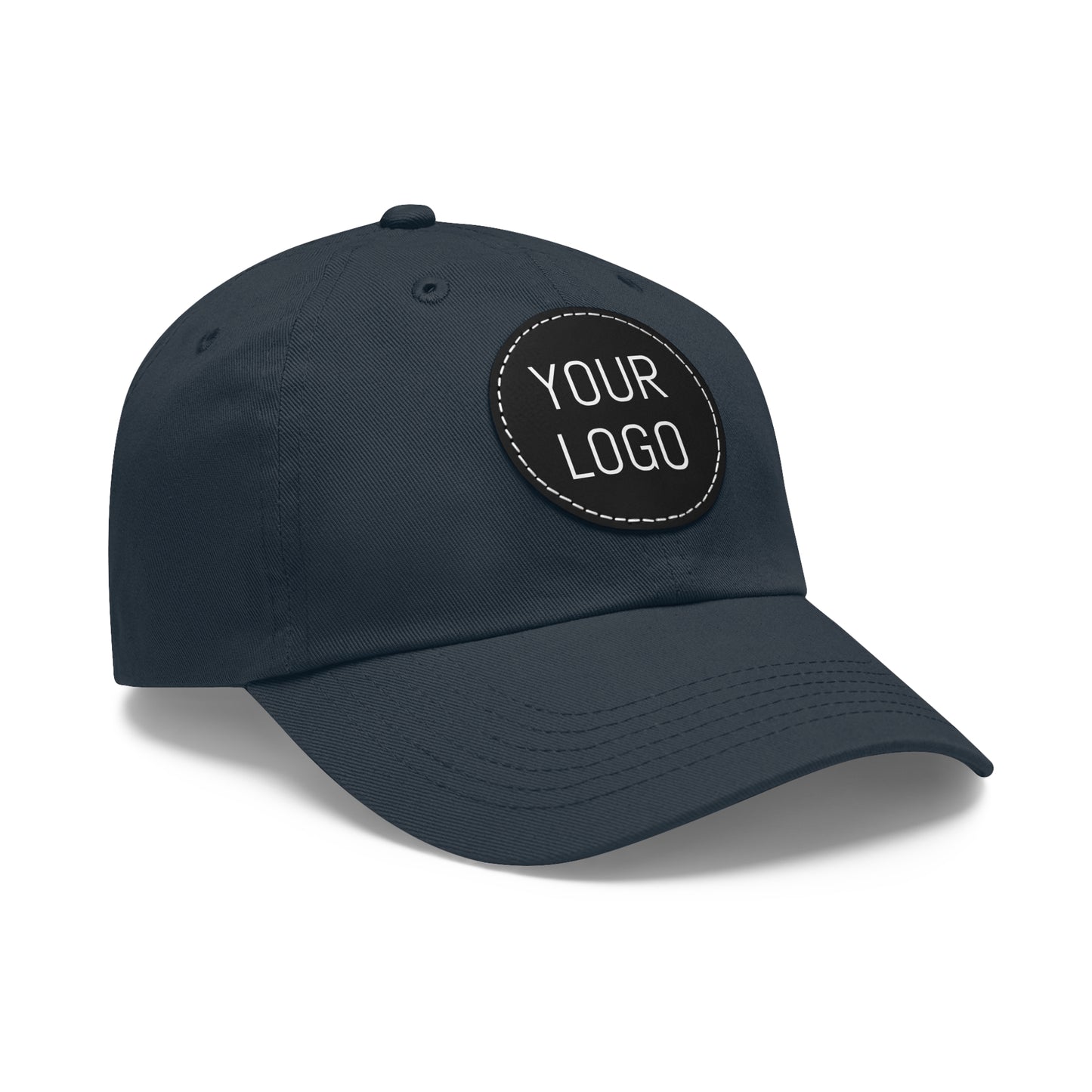 Dad Hat with Leather Patch Personalized for Events & Promotions
