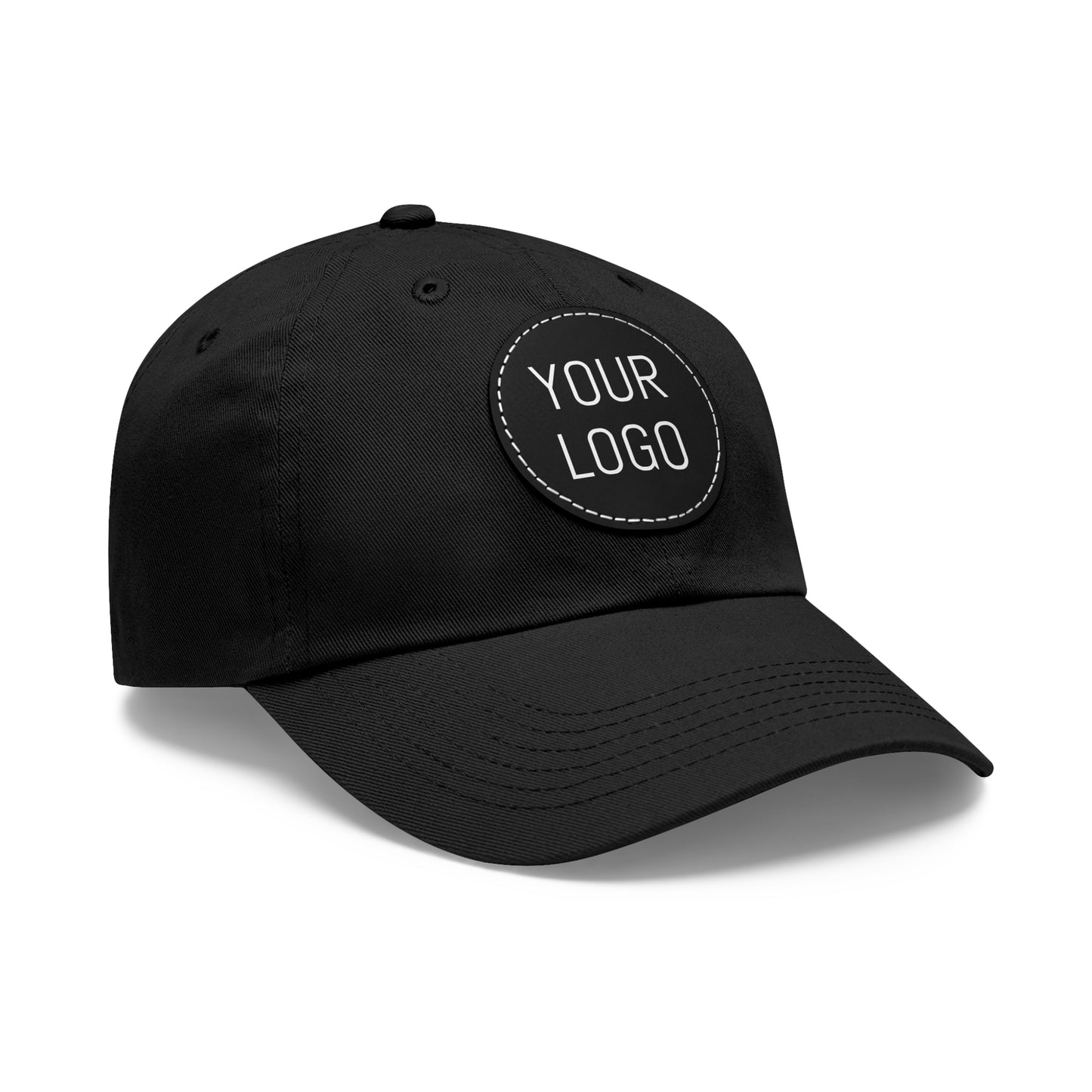 Dad Hat with Leather Patch Personalized for Events & Promotions