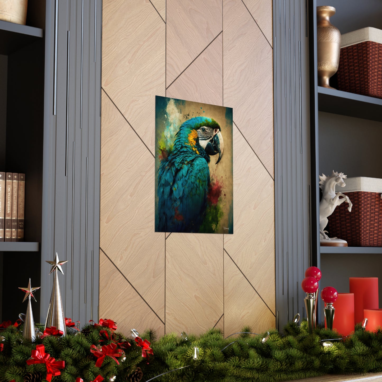 Macaw Premium Matte Vertical Posters