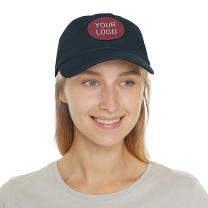 Dad Hat with Leather Patch Personalized for Events & Promotions