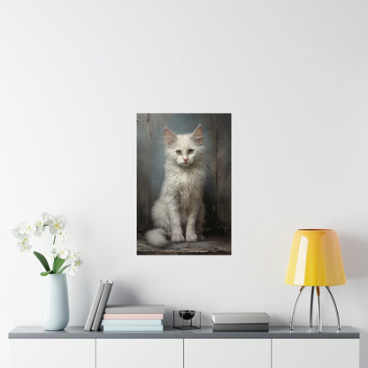 Street Kitten Premium Matte Vertical Posters