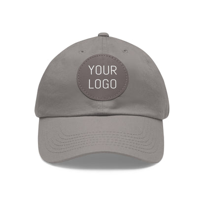 Dad Hat with Leather Patch Personalized for Events & Promotions