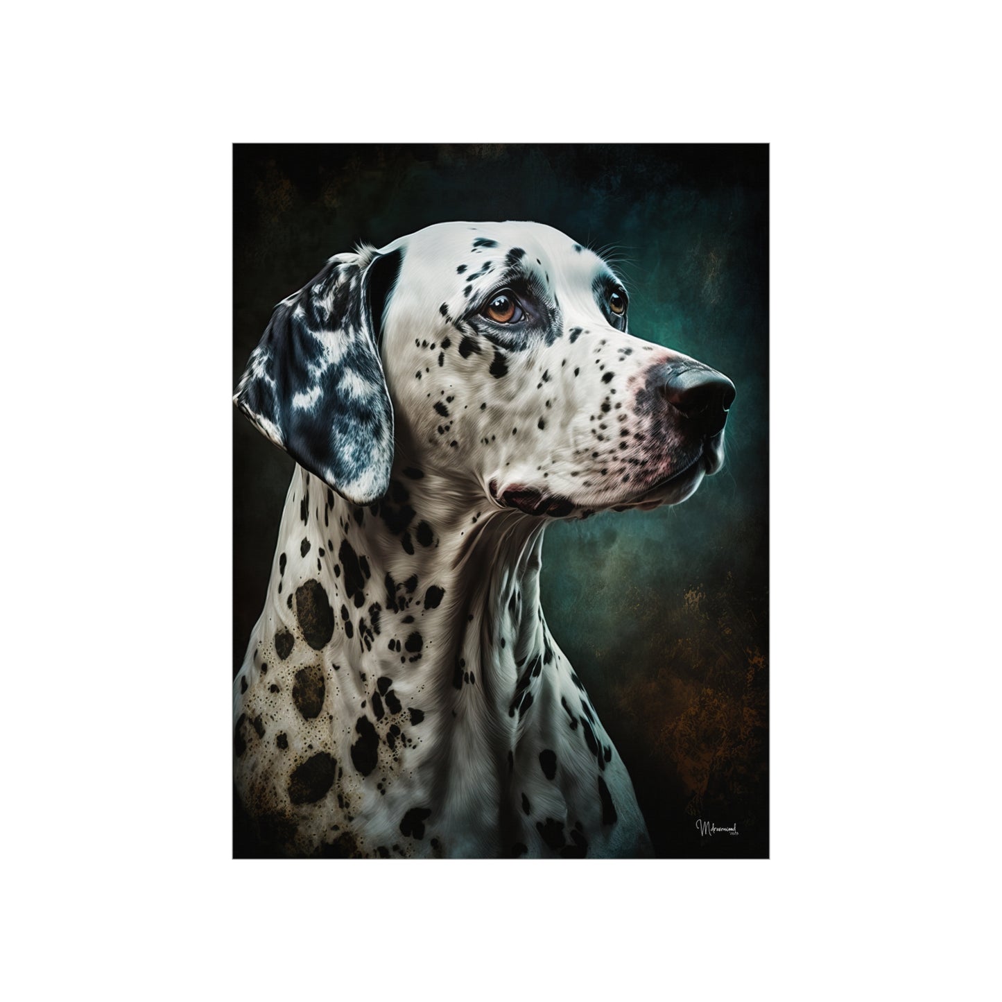 Dalmatian Dog Premium Matte Vertical Posters