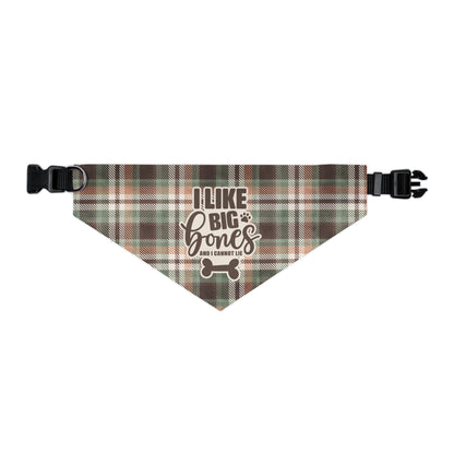 Sassy Pet's I Like Big Bones Pet Bandana Collar