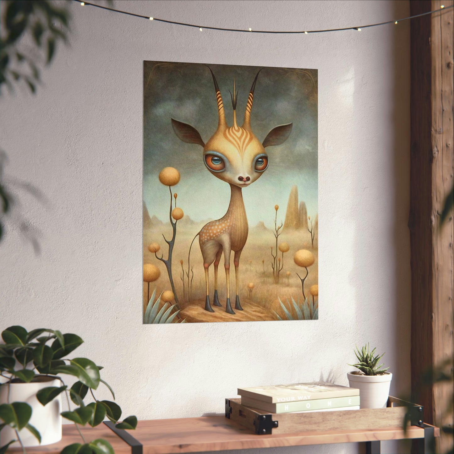 Safari Kids Collection- Gazelle Premium Matte Vertical Posters