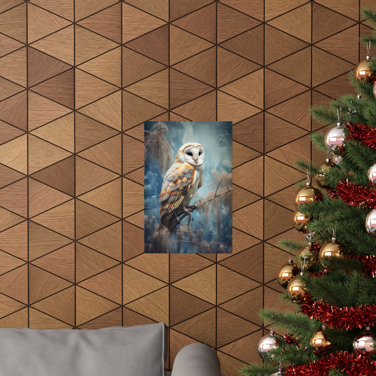 Florida Barn Owl Premium Matte Vertical Posters