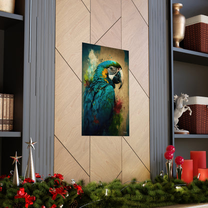 Macaw Premium Matte Vertical Posters