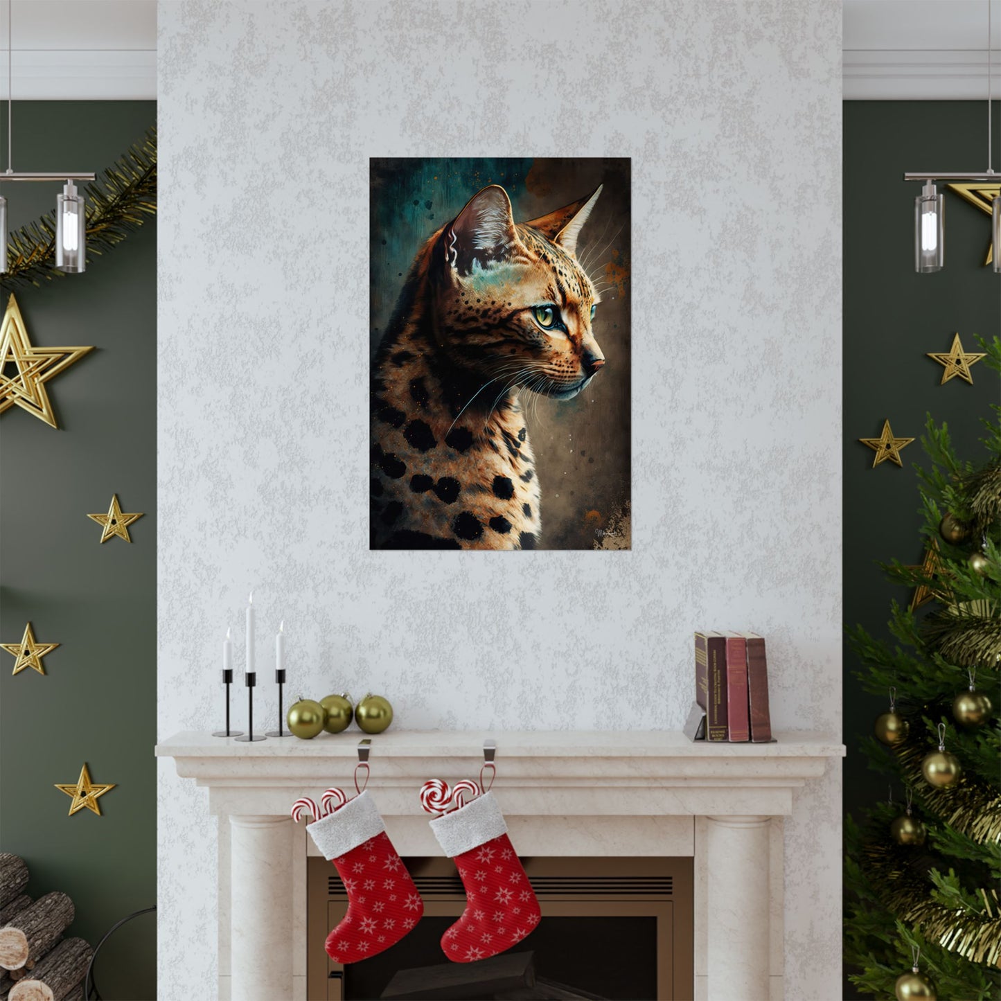 Bengal Cat Premium Matte Vertical Posters