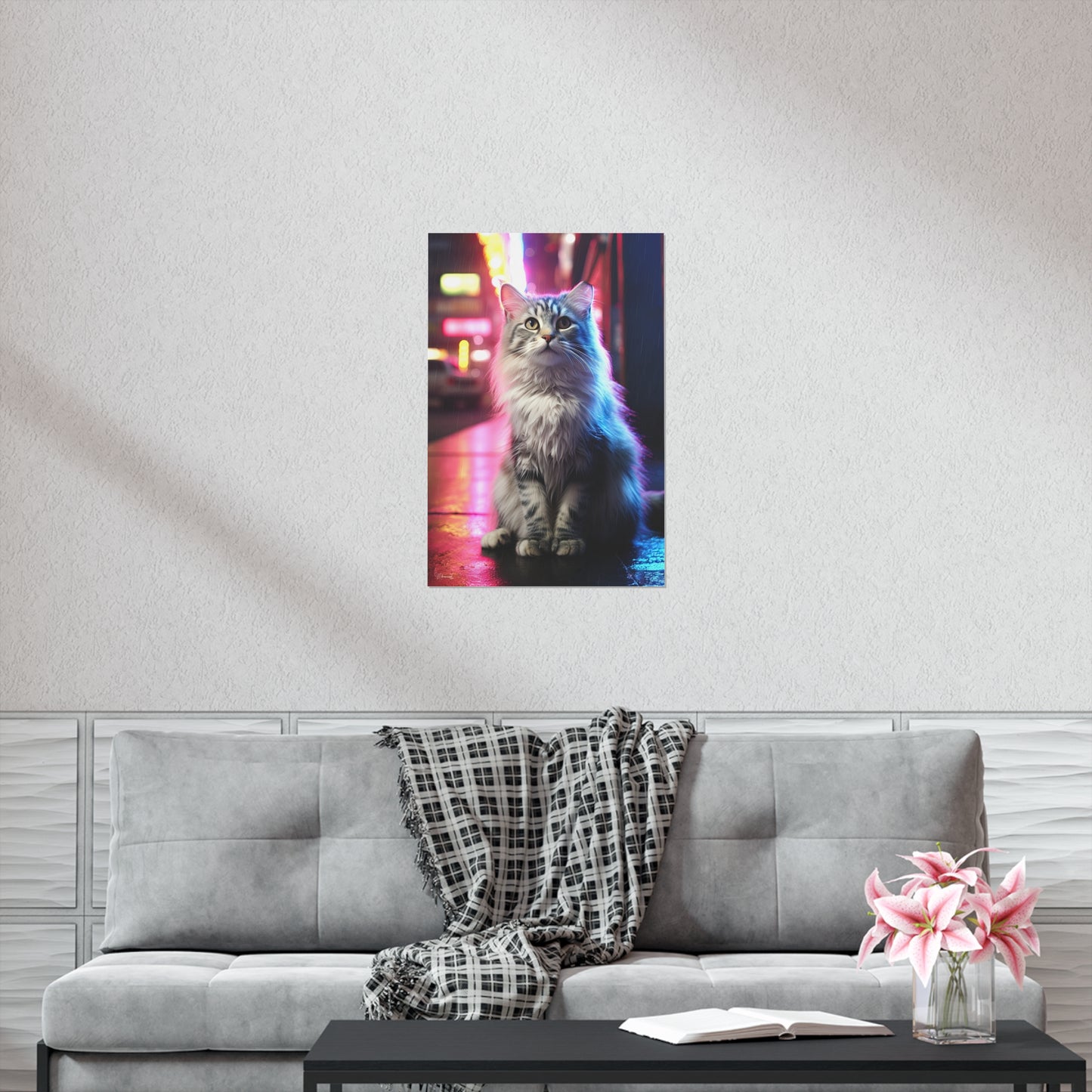 TNVR Cat in the City Premium Matte Vertical Posters