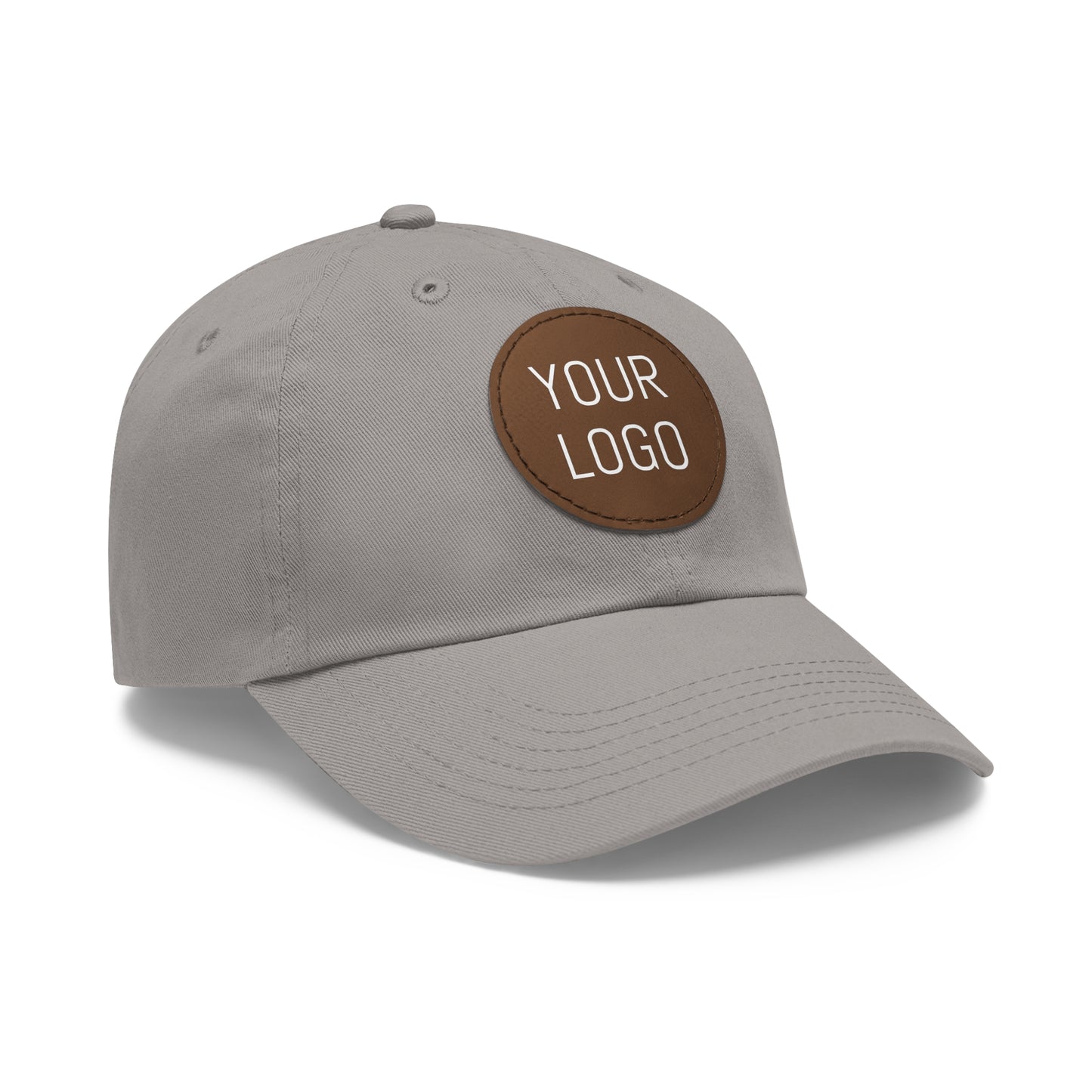 Dad Hat with Leather Patch Personalized for Events & Promotions