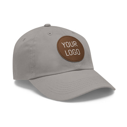 Dad Hat with Leather Patch Personalized for Events & Promotions