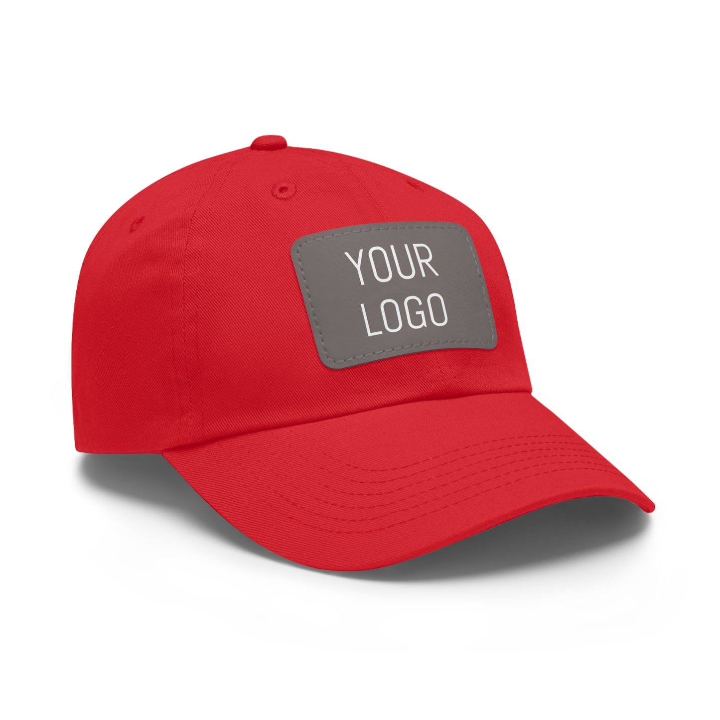 Dad Hat Leather Patch Personalized for Events & Promotions