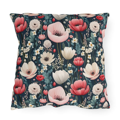 Poppy Field Outdoor Pillows