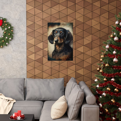 Dachshund Dog Premium Matte Vertical Posters