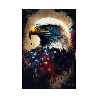 American Bald Eagle Premium Matte Vertical Posters