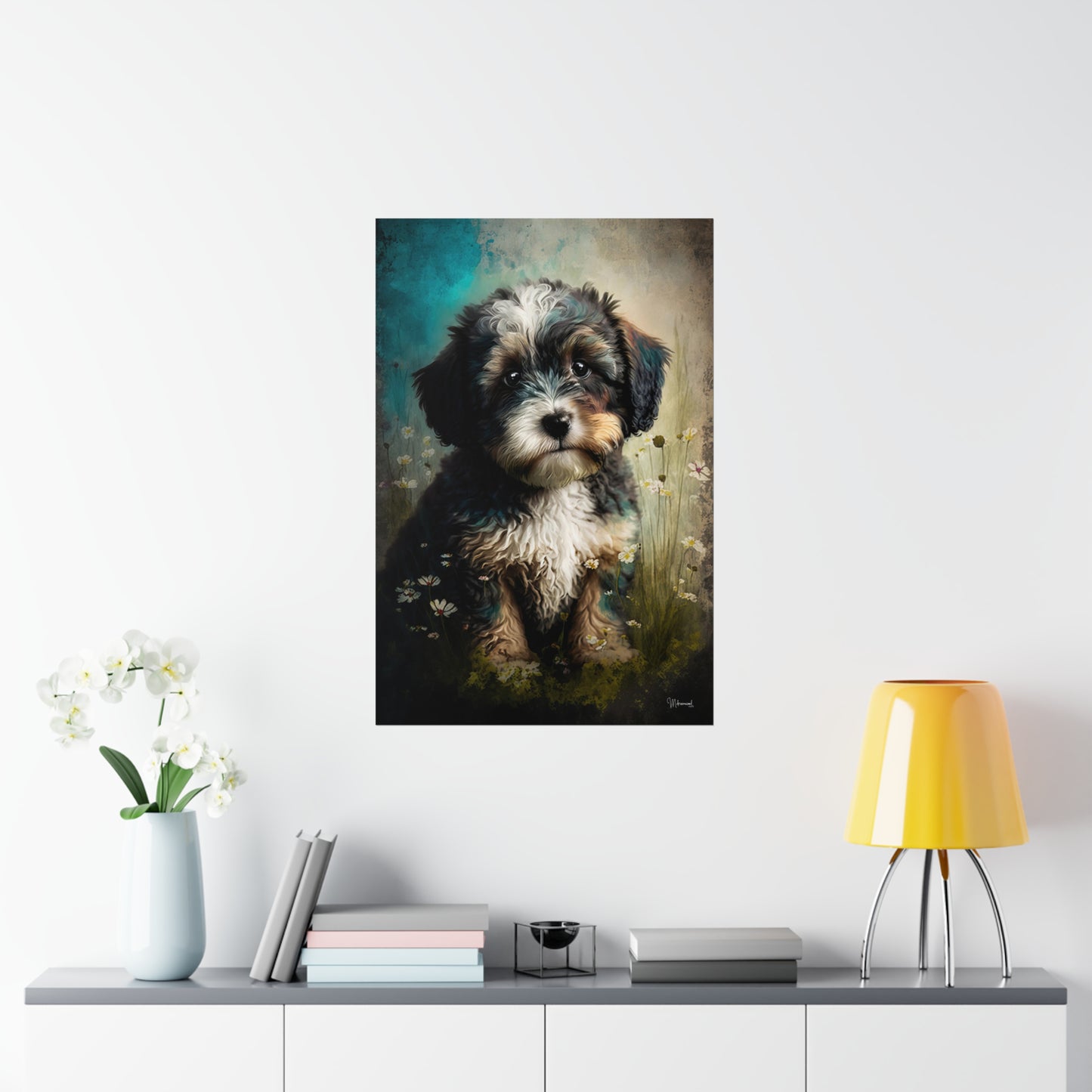 Havanese Puppy Premium Matte Vertical Posters